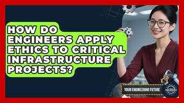 How Do Engineers Apply Ethics To Critical Infrastructure Projects? - Your Engineering Future