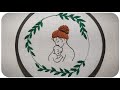 Mother and child embroidery pattern || Embroidery For Beginners || Let's Explore