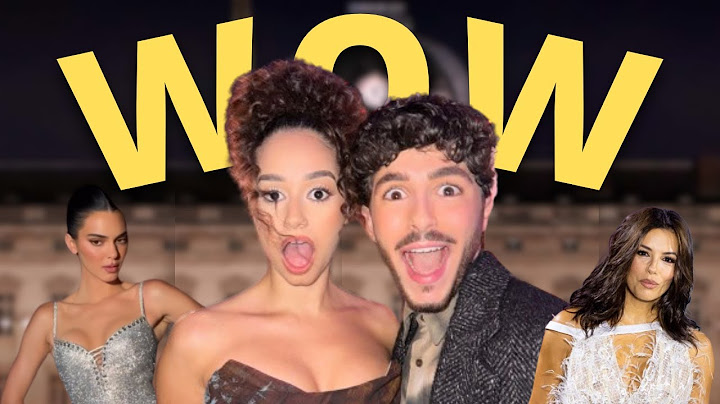 ON EST AU 1ER RANG DU DÉFILÉ L'ORÉAL !!!