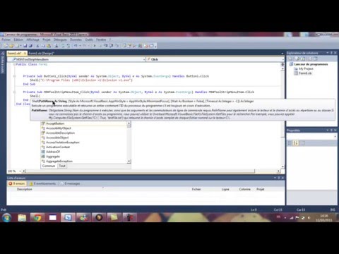 [TUTO VB.NET] Lanceur de programmes
