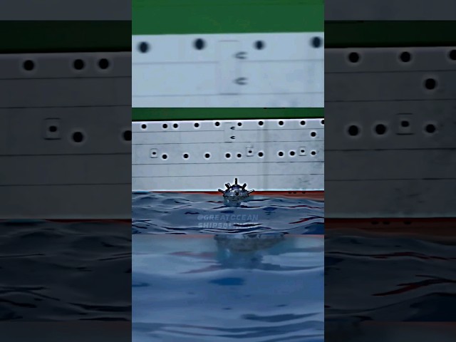 What if Britannic missed the mine? #britannic #1916 #ww1 #ships #shorts #edit #sinking class=