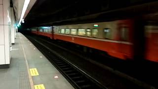 507次莒光號松山站停車+1112次區間車開車