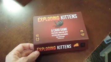 Exploding Kittens - Box Opening Meow Sound