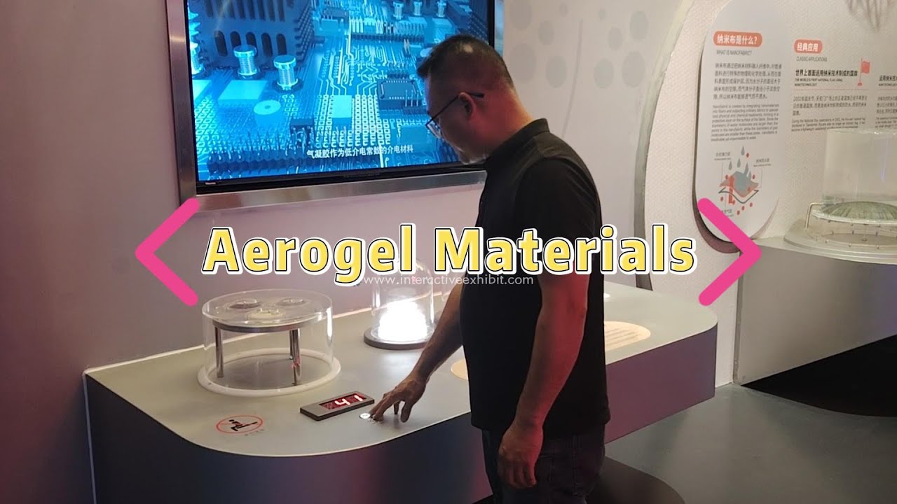 Aerogel Science Exhibit | Explore Ultralight Materials via Thermal Insulation & Nanoporous Demo