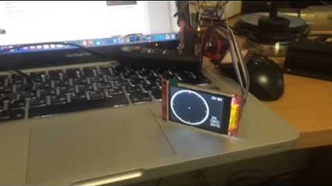 Arduino GPS watch, ili9341_as lib