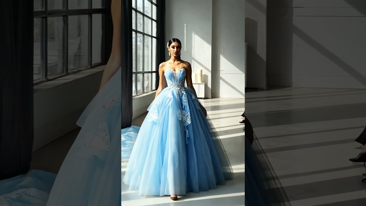 Ethereal Tulle Ball Dresses with Corset Bodices & Lace Embroidery | Princess Couture 2025 