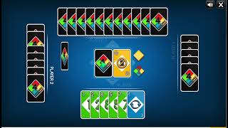 Playing UNO on Poki