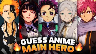 Who Is The Main Anime Character? 🔥🦸 Popular Anime Quiz 🍥