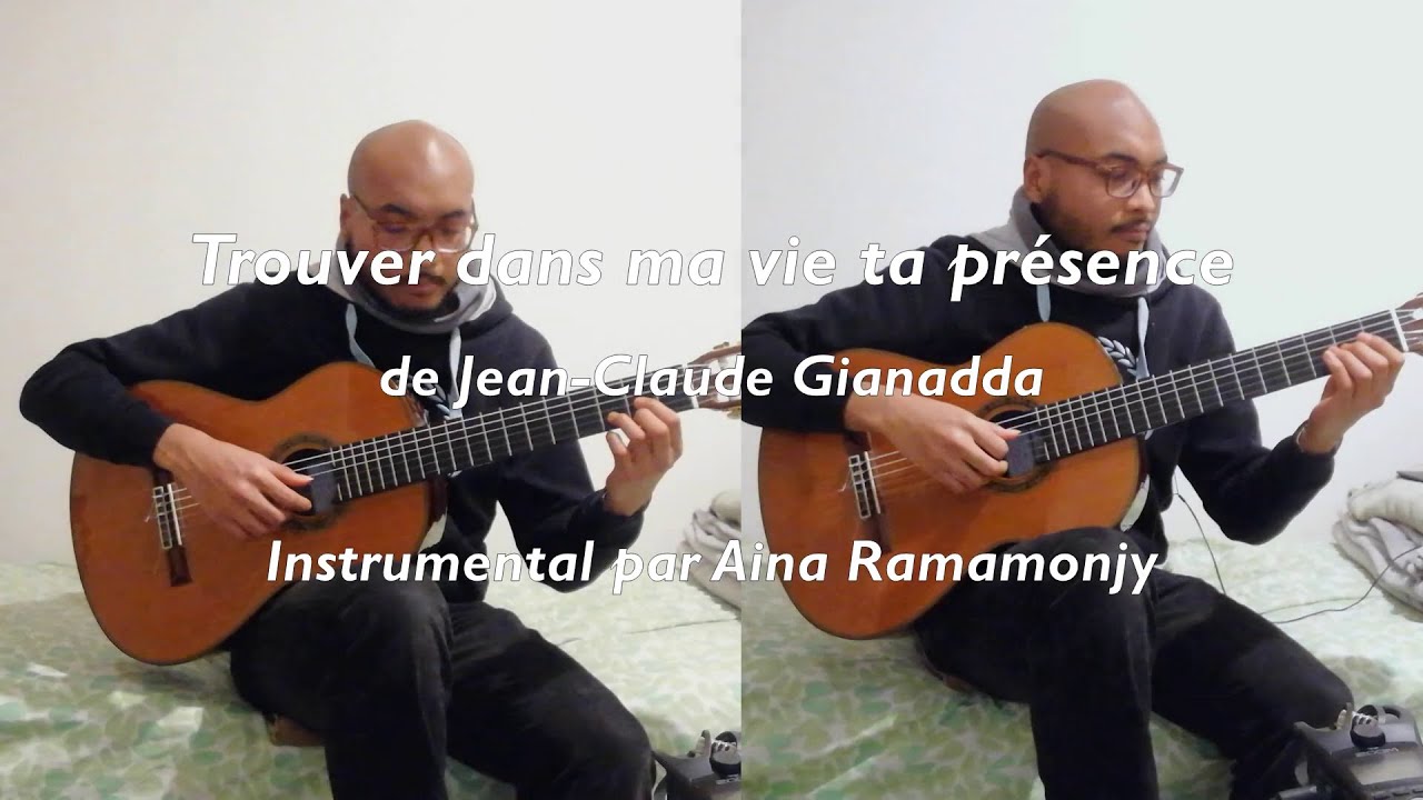 Jean Claude Gianadda Trouver Dans Ma Vie Ta Presence Partition Trouver dans ma vie ta présence | Instrumental guitare - YouTube
