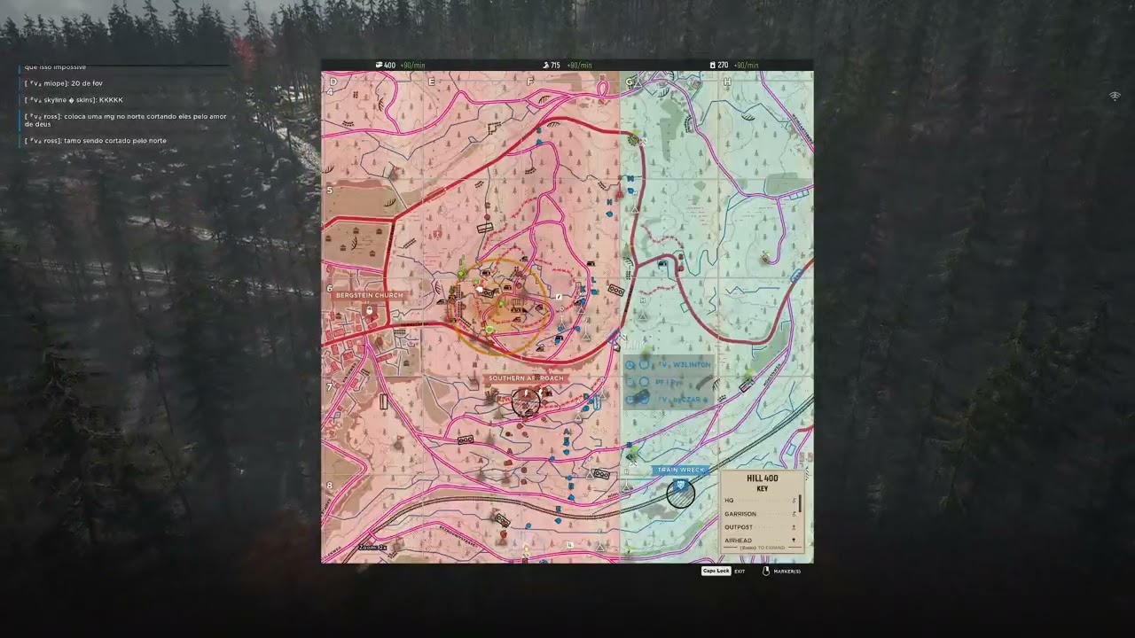 Hell Let Loose - Vanguarda v Ronin - Hill 400 - HCA - Admin Cam