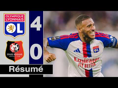 Lyon OL – Rennes SRFC 4-0 : Résumé et  buts du match ⚽🔥