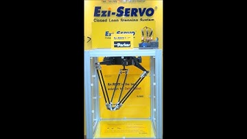 delta robot  EziSERVO II ethercat +PARKER