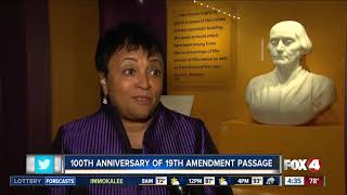 100th anniversary of passage of 19th Amendment