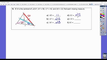 3 11 Video Centroid and Orthocenter Notes Part 2