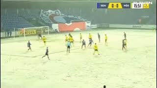 di tengah guyuran salju Egy Maulana vikri cetak gol perdana di liga slovakia #fksenica