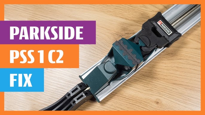 Parkside Clamp & PSS Testing Guide Review YouTube C2 - Rail 1 Sawing