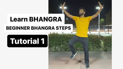 Easy Bhangra Dance Tutorial 1 | Learn Beginner Bhangra Steps in detail | iits_Navi - Dance Tutorial