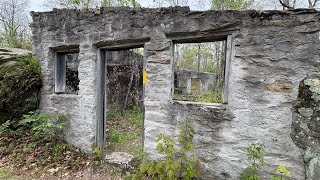 Kunes Camp in the Quehanna Wild Area of Pennsylvania, Explore the Ruins built into a Rock City