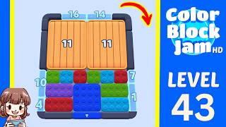Color Block Jam Level 43 Solution Walkthrough