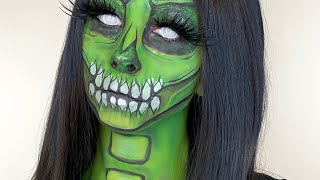 Makeup inspired by emotions:  💚jealousy 💚