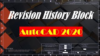 Lect 9-27 Title Block Construction P5 Revision History Block
