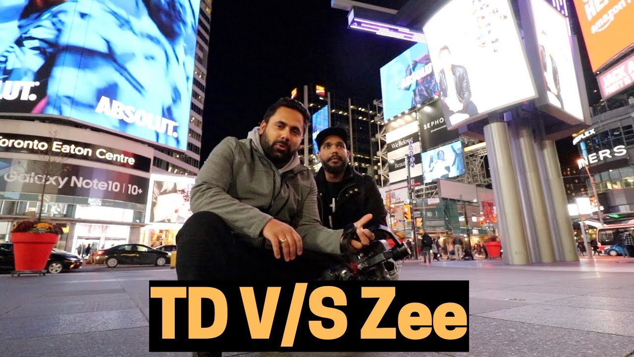 Vlog Battle In Downtown Toronto! My First Unpublished Vlogs V/S His First Vlogging Attempts!