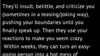 THIS FITS DEANNE BRADY STIDHAM TO A "T" - NARCISSITIC SOCIOPATH