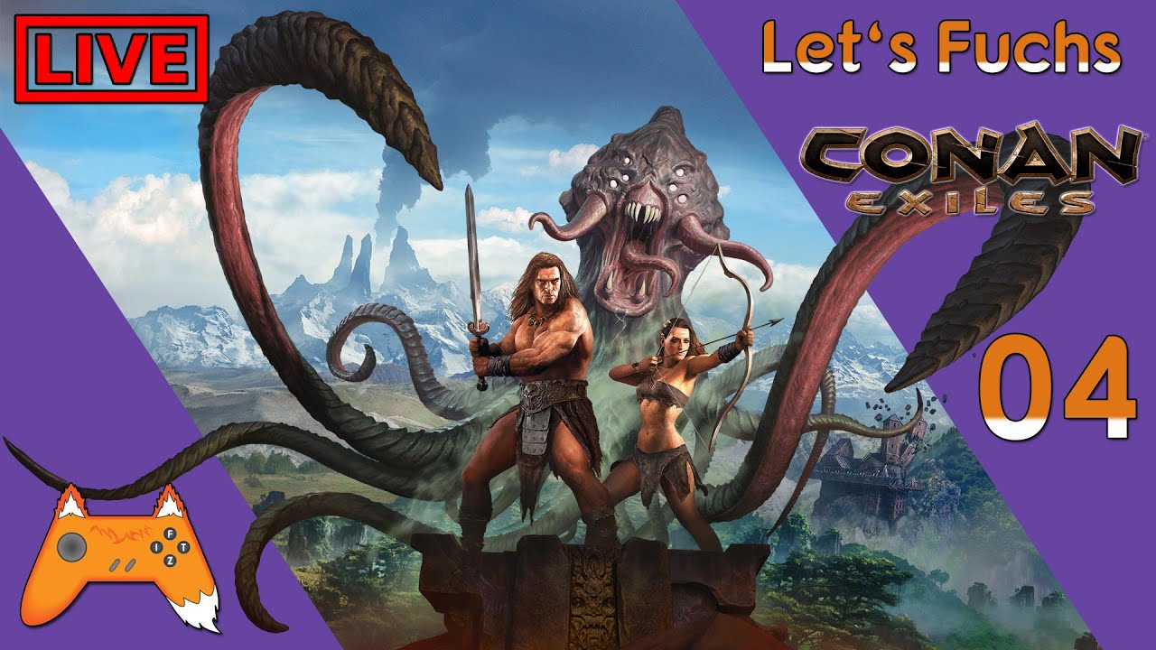 Let s Fuchs LIVE Conan Exiles 04 Coop Sammeln Und Dann Das Lets Play German 
