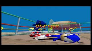 Sonic The Fighters - Arcade Playthrough as Metal Sonic