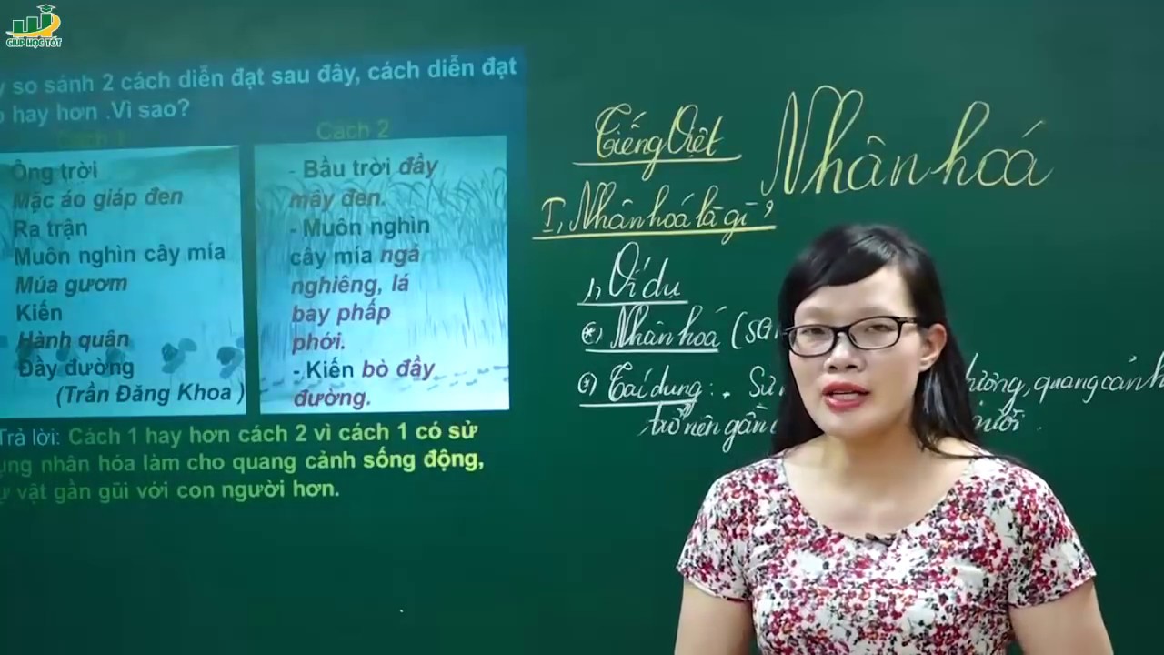 Ngữ Văn Lớp 6 –Bài giảng Soạn bài Nhân hóa lớp 6|Tiếng Việt Các ...