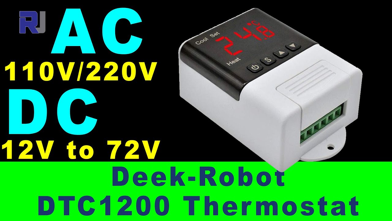12/220V Digital Thermostat Temperatur Steuerung Meter Regler XH-W1411 H 