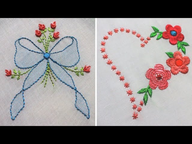 Hand Embroidery cushion cover design,pillow hand embroidery,সেলাই প্রশিক্ষণ,हाथ कढ़ाई ट्यूटोरियल