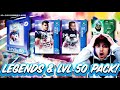 *FULL LEGENDS* OPENING EVERY LEGEND FANTASY IN THE GAME FOR BO JACKSON & SEAU MADDEN 21 PACK OPENING