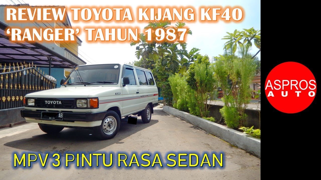 Review Mpv 3 Pintu Toyota Kijang Super Kf40 Ranger Nch Tahun