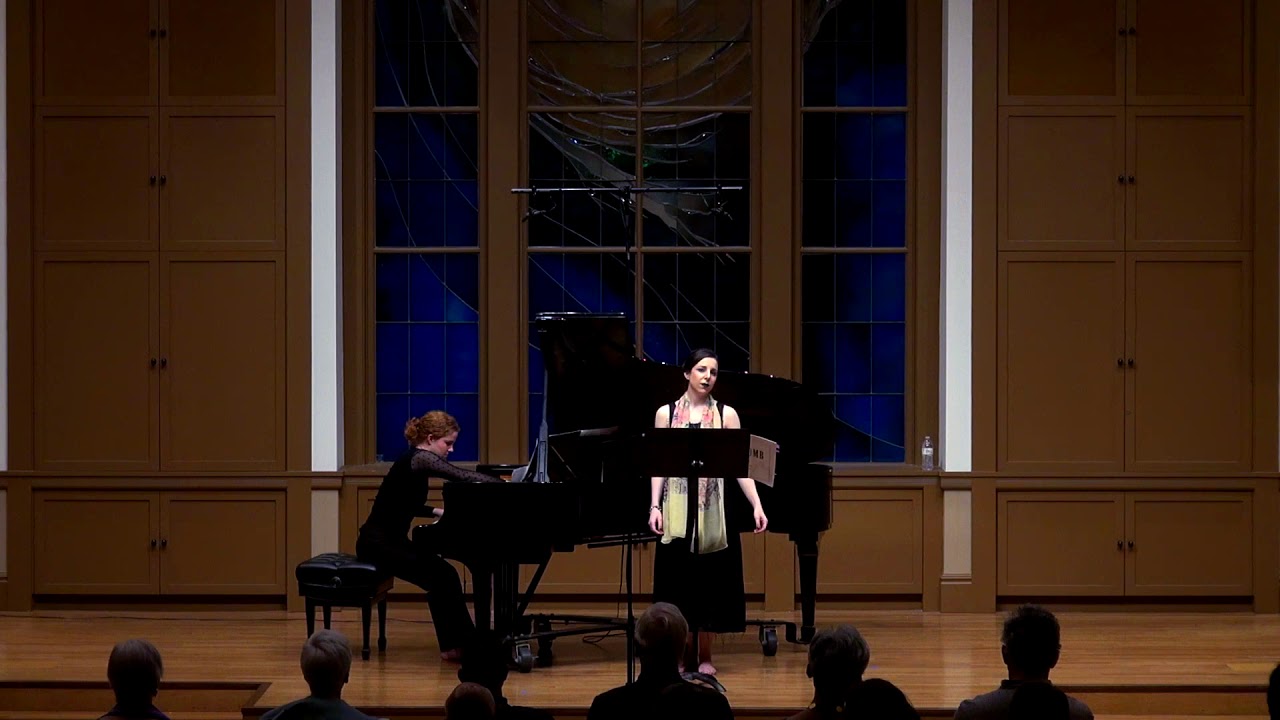 George Crumb: Come Lovely and Soothing Death (from Apparition) - Sara LeMesh, Allegra Chapman