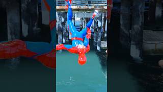 Spiderman Menyelamatkan Bocil Upin Tenggelam di Laut #shorts #gta5 #upinipin #viral