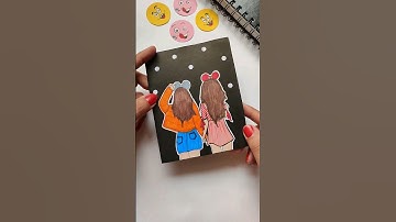 BFF Gift Ideas 🎁 #shorts #art #craft #artist #creative #bff #diy #gift #fun #love #youtubeshorts
