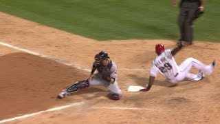 CLE@TEX: Cruz's RBI double pads the Rangers' lead