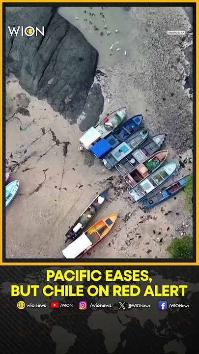 Tsunami Fears Linger as Chile Evacuates Coastal Areas After Massive Quake | WION