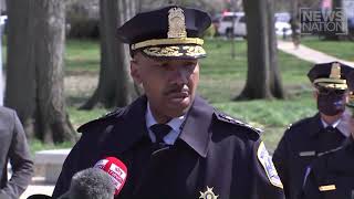 Man rams car into 2 Capitol police; 1 officer, driver killed