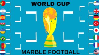Marble Football ⚽️ WORLD CUP 12 🏆 It is not easy to become a champion in a tough tournament.