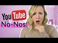 The 3 WORST things you can do on YouTube