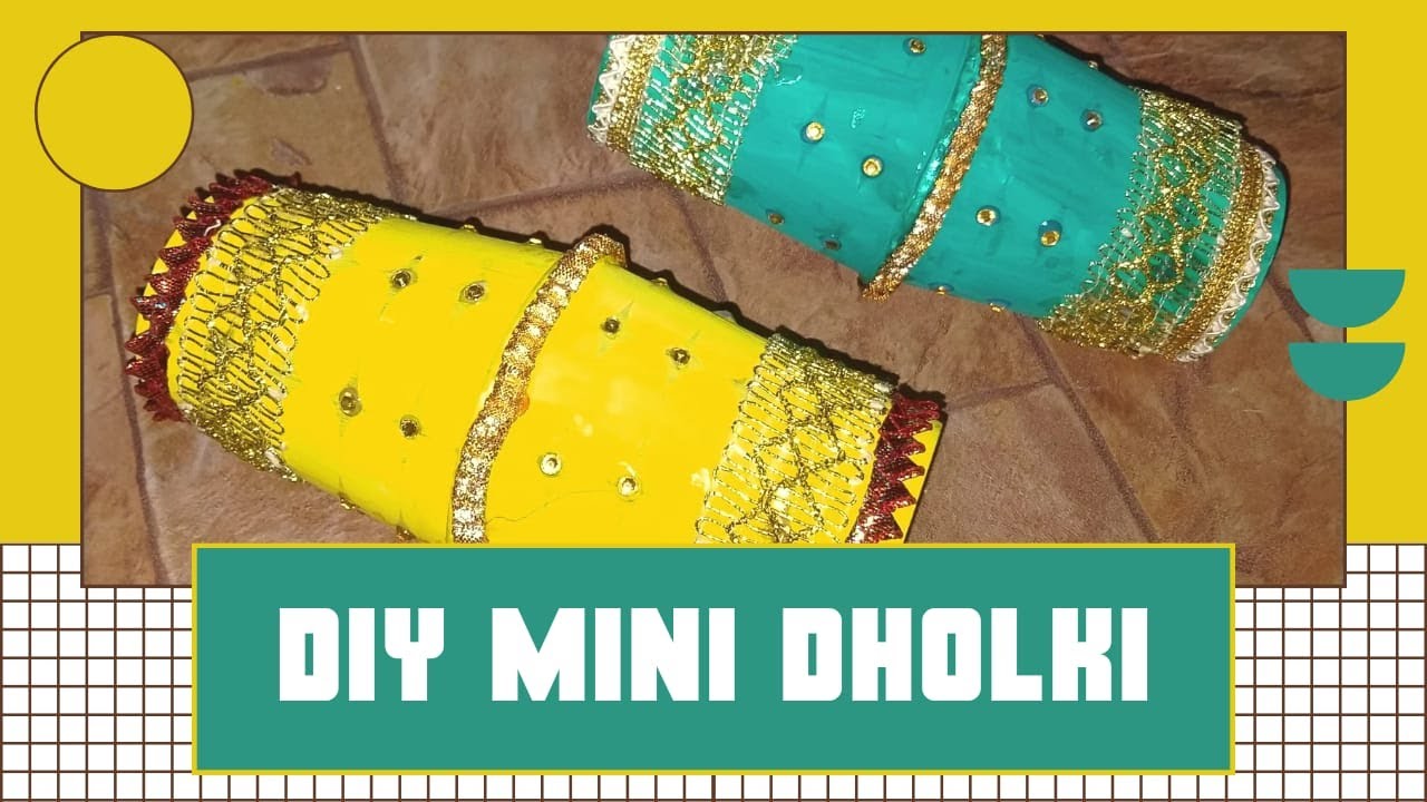 DIY paper dhol,Dholak /How To make paper dholak/using paper cupspaper
