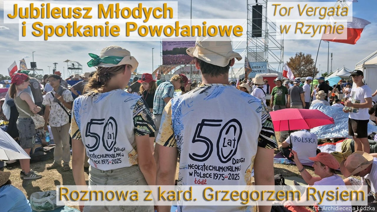 Jubileusz Młodych i Spotkanie Powołaniowe na Tor Vergata - Rozmowa z kard. Grzegorzem Rysiem