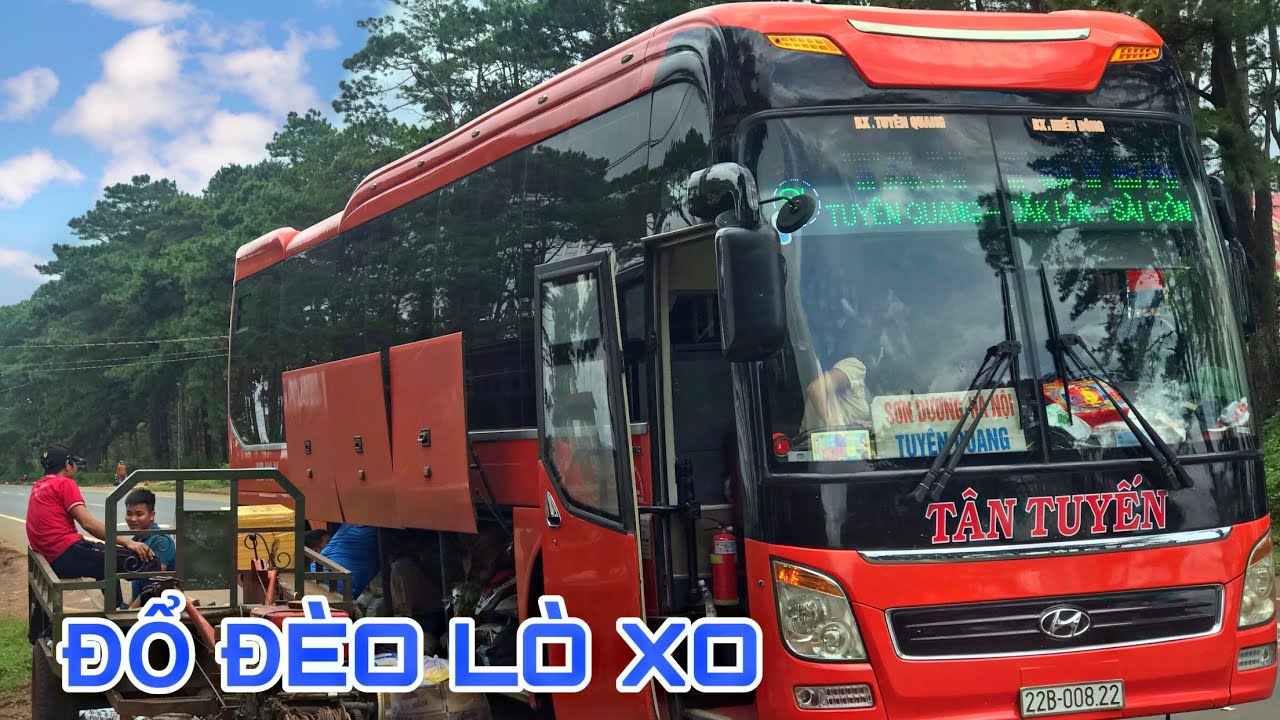 NHÀ XE TÂN TUYẾN ĐỔ ĐÈO LÒ XO ĐÊM | HÀNH TRÌNH ĐI KÉ