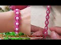 DIY Bracelet with Pearl beads