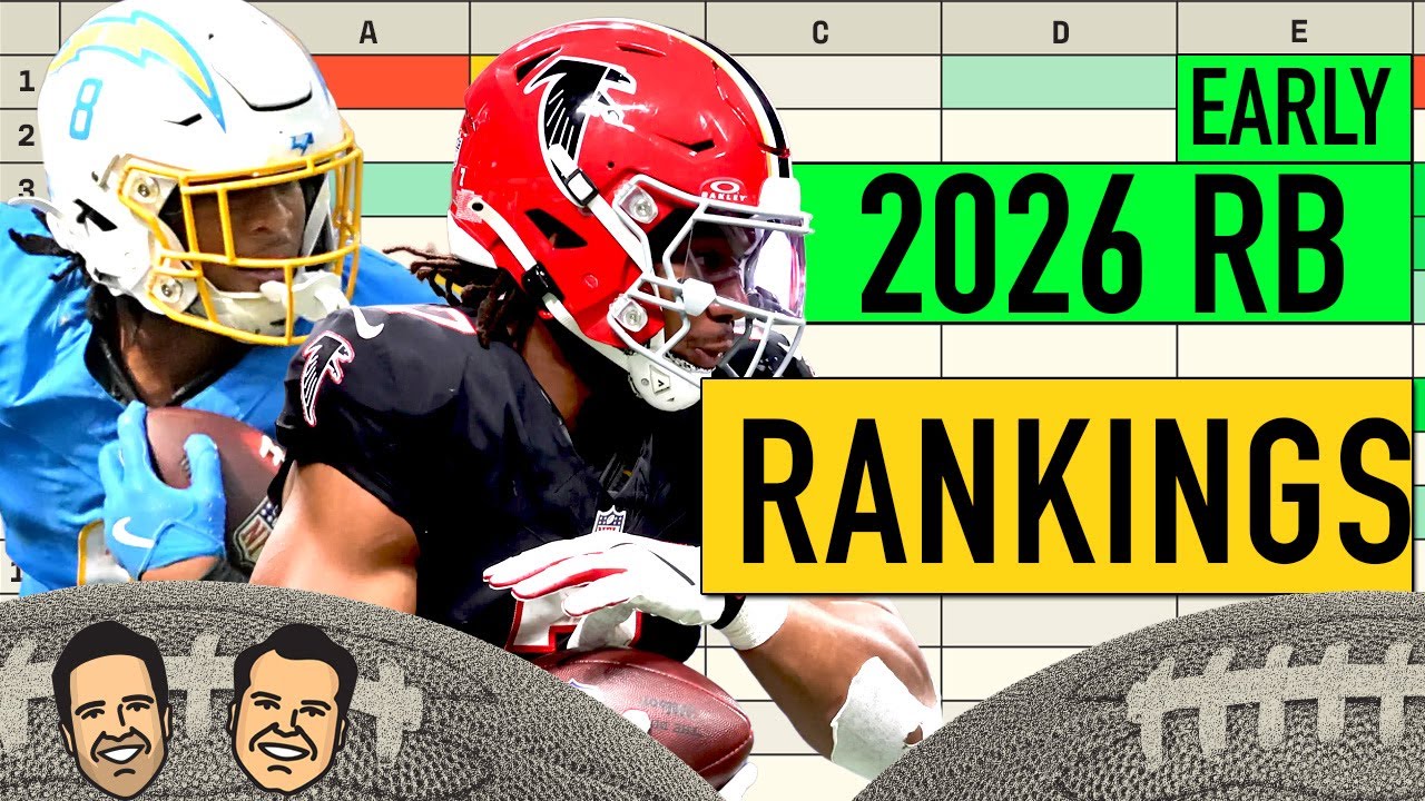 2026 WAY-TOO-EARLY RB RANKINGS: LRFF SHOW