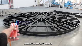 Nostec 5m diameter revolving platform car turner screenshot 5