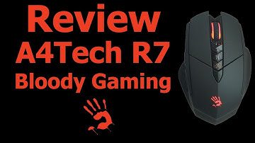 R7 A4tech Bloody Gaming Review English | Wireless affordable budget gaming PC Mouse