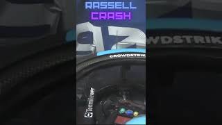 George RUSSELL Last Lap Crash in Singapore | F1 2023 #formula1
